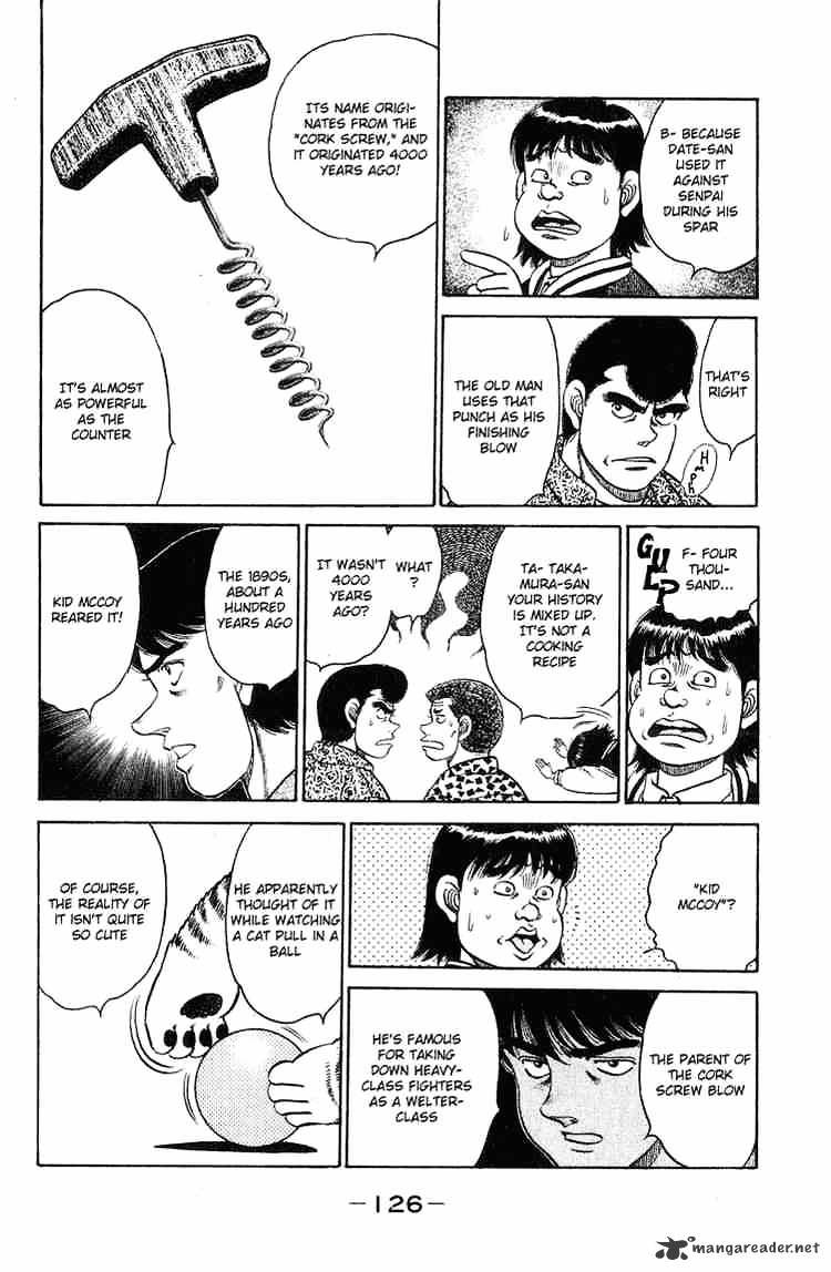 Hajime no Ippo: Fighting Spirit, Chapter 121 image 04